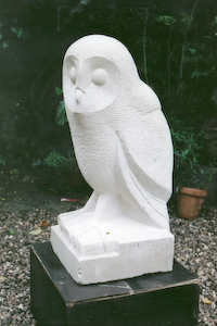 Barn Owl, Portland limestone.